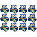 California Magnet 2D Map & Flag