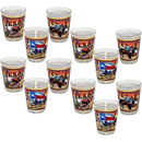 テキサス州 ショットグラス（1.5oz）[壁画] / Texas Shot Glass Mural (1.5oz)