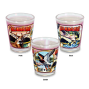 アラバマ州 ショットグラス（1.5oz）[壁画] / Alabama Shot Glass Mural (1.5oz)