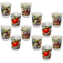 ジョージア州 ショットグラス（1.5oz）[壁画] / Georgia Shot Glass Mural (1.5oz)
