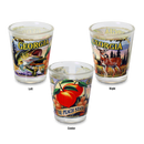 ジョージア州 ショットグラス（1.5oz）[壁画] / Georgia Shot Glass Mural (1.5oz)