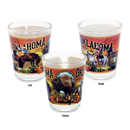 オクラホマ州 ショットグラス（1.5oz）[壁画] / Oklahoma Shot Glass Mural (1.5oz)
