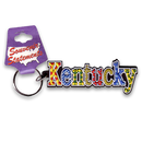 Kentucky Keychain PVC Festive