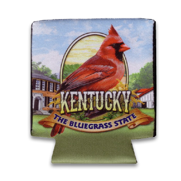 ケンタッキー州 クージー 缶クーラー（保冷 保温 ドリンクホルダー） [壁画] / Kentucky Koolie Pocket Mural