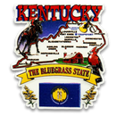 Kentucky Magnet 2D State Map