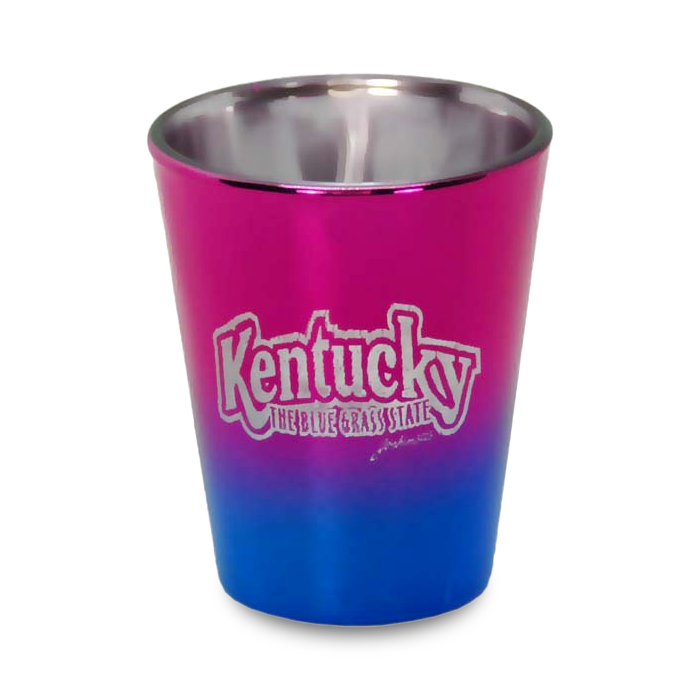 Kentucky Shot Glass Electro Bubble (1.5oz)