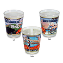 ノースカロライナ州 ショットグラス（1.5oz）[壁画] / North Carolina Shot Glass Mural (1.5oz)