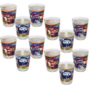 サウスカロライナ州 ショットグラス（1.5oz）[壁画] / South Carolina Shot Glass Mural (1.5oz)