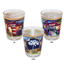 サウスカロライナ州 ショットグラス（1.5oz）[壁画] / South Carolina Shot Glass Mural (1.5oz)