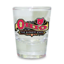オハイオ州 ショットグラス つや消し（1.5oz）[バナー] / Ohio Shot Glass Frosted Banner (1.5oz)