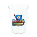 Kentucky Shot Glass Map & Flag  (1.5oz)