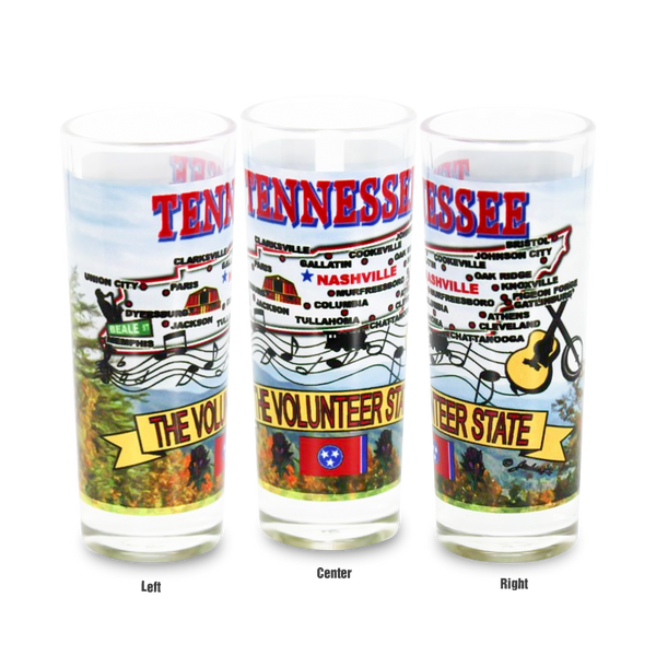Tennessee Shooter State Map (2oz)