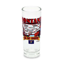 モンタナ州 シューターショットグラス（2oz）[州の地図] / Montana Shooter State Map (2oz)