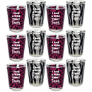 Texas Shot Glass Wild Animal Print Glitter(1.5oz)