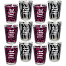 Arkansas Shot Glass Wild Animal Print Glitter(1.5oz)