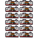 California Magnet PVC State Flag