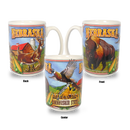 Nebraska Mug Mural (15oz)
