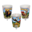 Nebraska Shot Glass Mural (1.5oz)