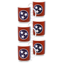 Tennessee Mug Glitter State Flag (11oz)