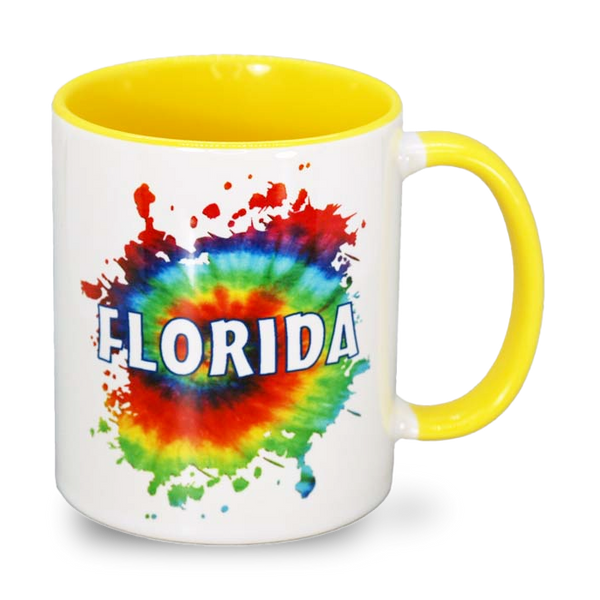 フロリダ州 マグカップ（11oz/325ml）[タイダイ] / Florida Mug Tie Dye (11oz)