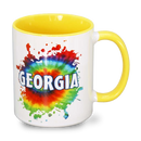 Georgia Mug Tie Dye (11oz)