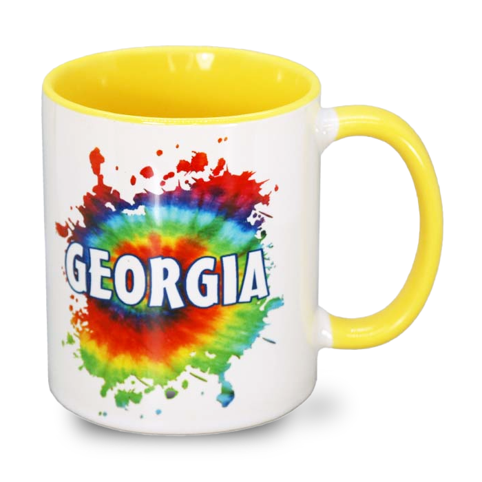 ジョージア州 マグカップ（11oz/325ml）[タイダイ] / Georgia Mug Tie Dye (11oz)