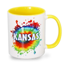 Kansas Mug Tie Dye (11oz)