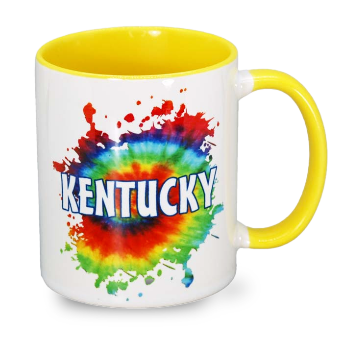 ケンタッキー州 マグカップ（11oz/325ml）[タイダイ] / Kentucky Mug Tie Dye (11oz)