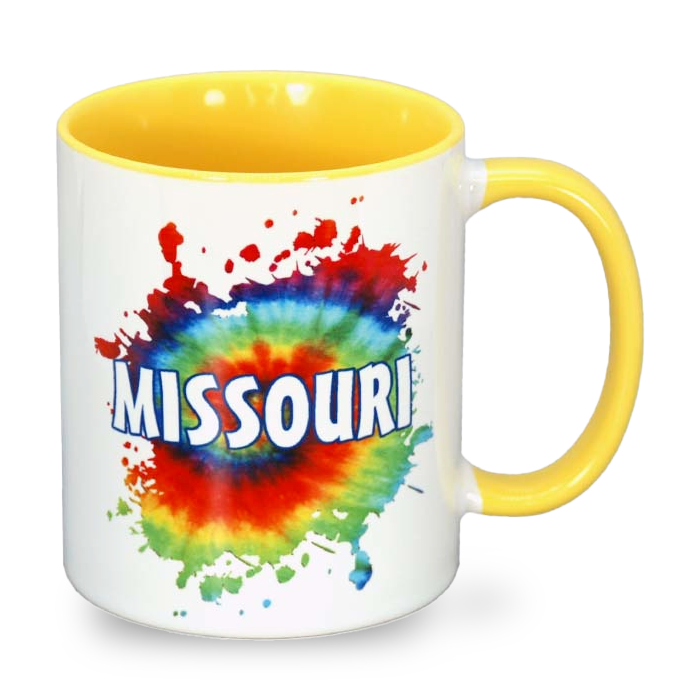 ミズーリ州 マグカップ（11oz/325ml）[タイダイ] / Missouri Mug Tie Dye (11oz)