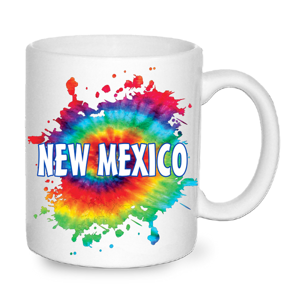 ニューメキシコ州 マグカップ（11oz/325ml）[タイダイ] / New Mexico Mug Tie Dye (11oz)