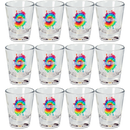 ミシシッピ州 ショットグラス（1.5oz）[タイダイ] / Mississippi Shot Glass Tie Dye  (1.5oz)