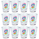 New Mexico Shot Glass Tie Dye  (1.5oz)