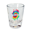 Illinois Shot Glass Tie Dye  (1.5oz)