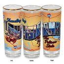 Louisiana Shooter Gold Rim Postcard (2oz)