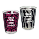 Louisiana Shot Glass Wild Animal Print Glitter(1.5oz)