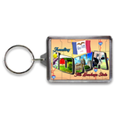 アイオワ州 キーホルダー [ポストカード] / Iowa Keychain Lucite Postcard