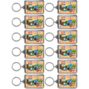 Kentucky Keychain Lucite Postcard