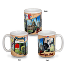 アイオワ州 マグカップ（15oz/443ml）[ポストカード] / Iowa Mug Postcard (15oz)