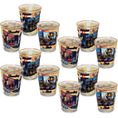 Colorado Shot Glass Gold Rim Postcard (1.5oz)