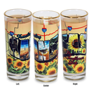 Kansas Shooter Gold Rim Postcard (2oz)