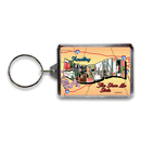 Missouri Keychain Lucite Postcard