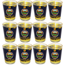 Kansas Shot Glass Gold Rim State Flag (1.5oz)