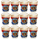 Missouri Shot Glass Gold Rim State Flag (1.5oz)