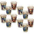 Tennessee Shot Glass Gold Rim Postcard (1.5oz)