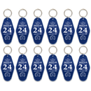 Missouri Keychain Motel Blue