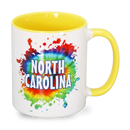  North Carolina Mug Tie Dye (11oz)