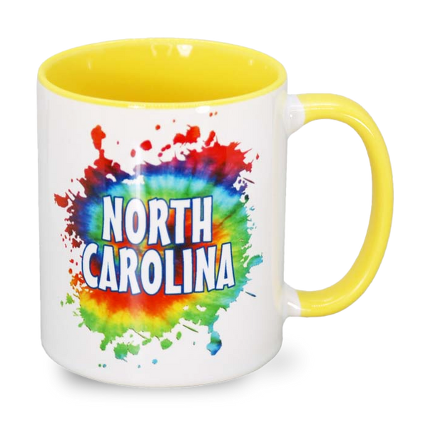  North Carolina Mug Tie Dye (11oz)