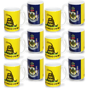 メイン州 マグカップ（15oz/443ml）[ガズデンフラッグ] / Maine Mug Gadsden Flag (15oz)