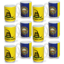ニューハンプシャー州 マグカップ（15oz/443ml）[ガズデンフラッグ] / New Hampshire Mug Gadsden Flag (15oz)
