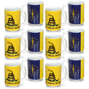 Indiana Mug Gadsden Flag (15oz)